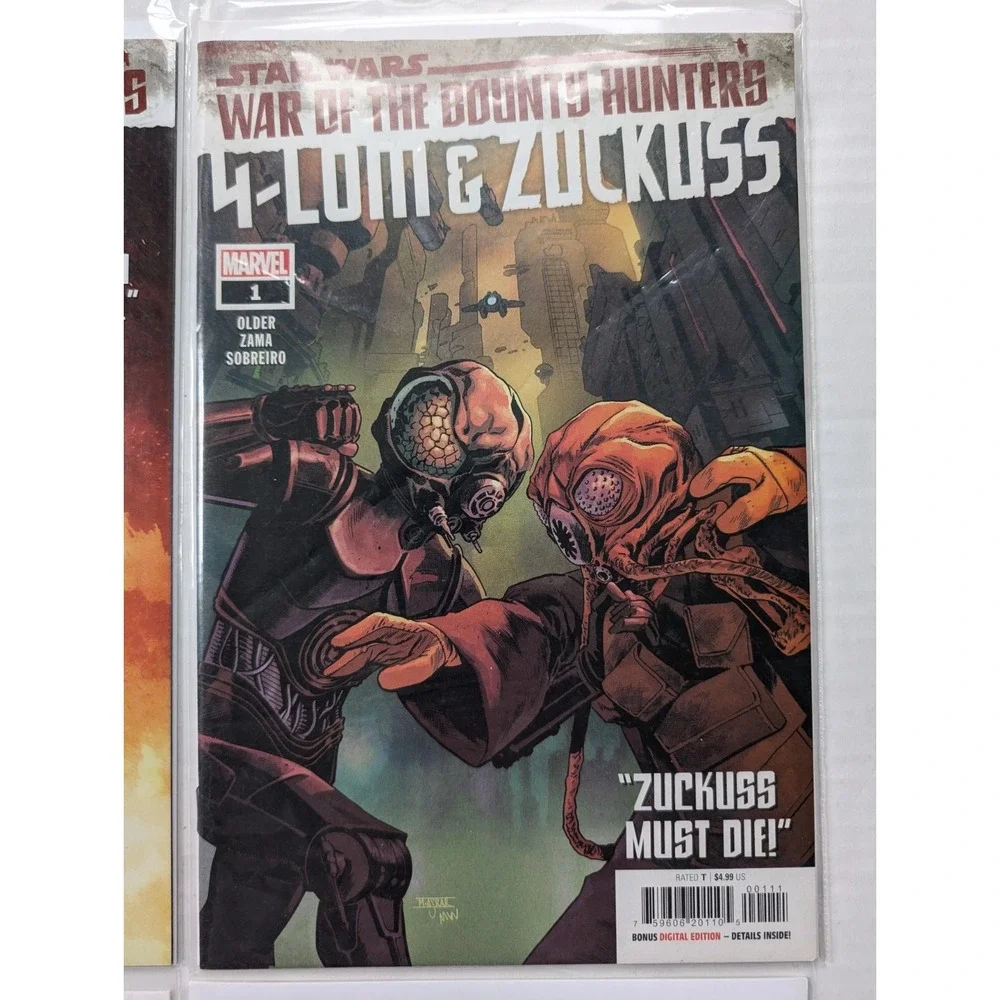 Star Wars War of the Bounty Hunters Issue #1 Variants‎ & Alpha Lot of 6 Marvel
